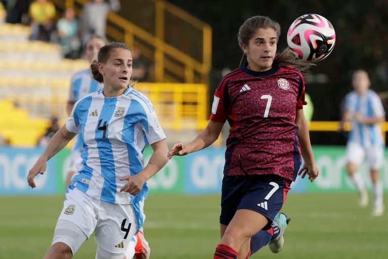 La Selección argentina le ganó a Costa Rica y pasó a octavos de final del Mundial Sub 20 femenino