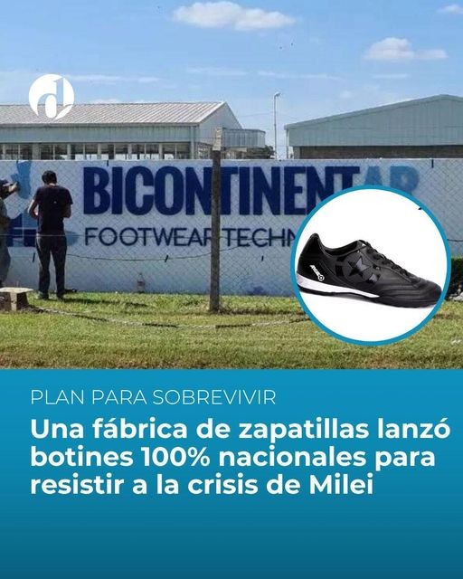 Una fabrica de zapatillas lanzo Botines 100% nacionales