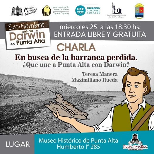 En el Mes de Darwin, una nueva charla del ciclo organizado por el Archivo Histórico Municipal. 