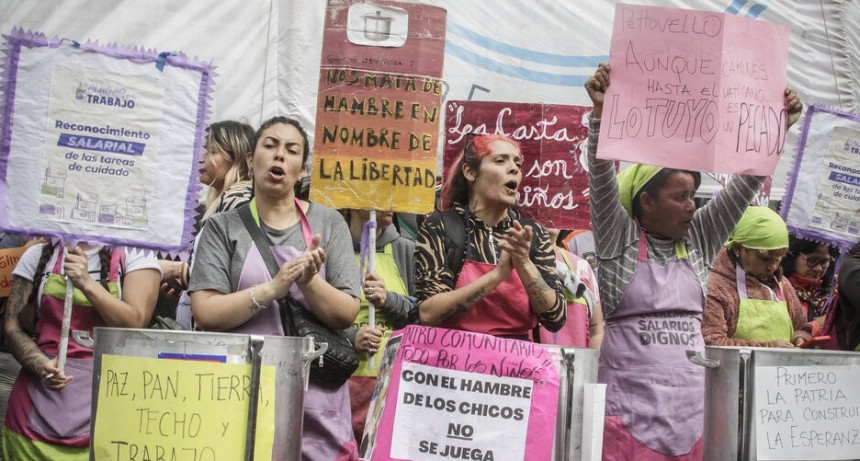 Nuevo reclamo de la UTEP por alimentos y una reunión, sin resultados, con Capital Humano