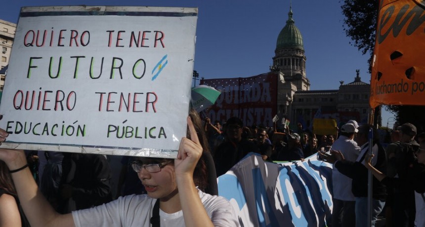 Se viene la segunda Marcha Federal Universitaria