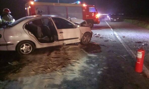 Mortal accidente en Ruta 3 y Ruta 3 vieja