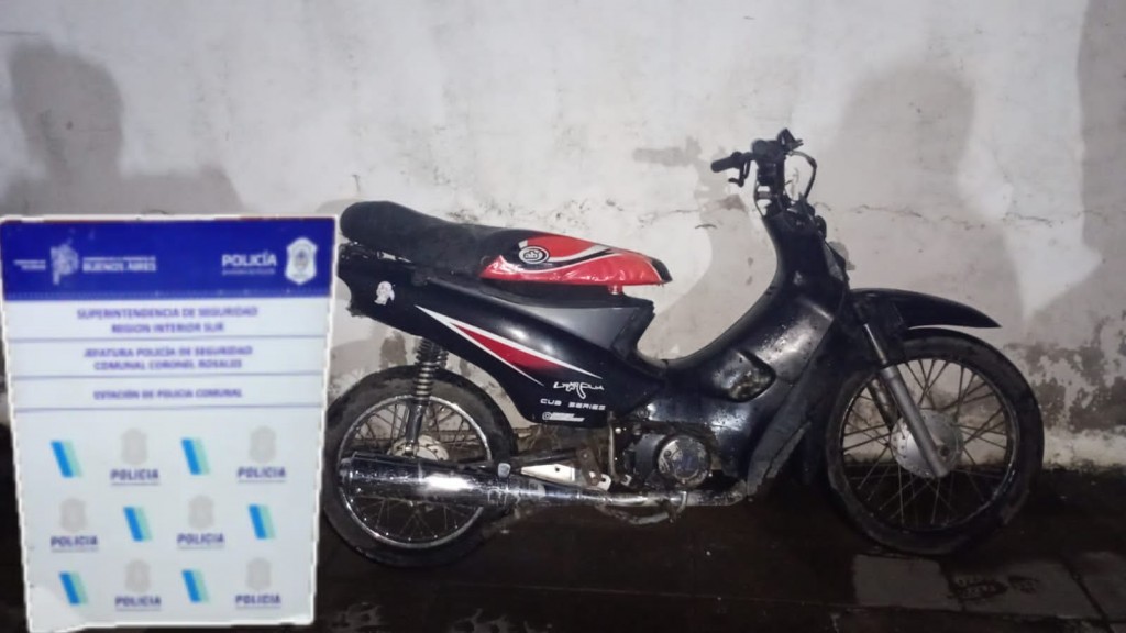 Sin la documentación y con adulteración de números motor fue detenido