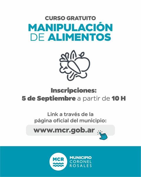 Cursos gratuitos de Manipulación de Alimentos