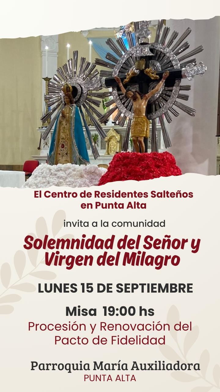 Festejo Patronal salteño en la ciudad