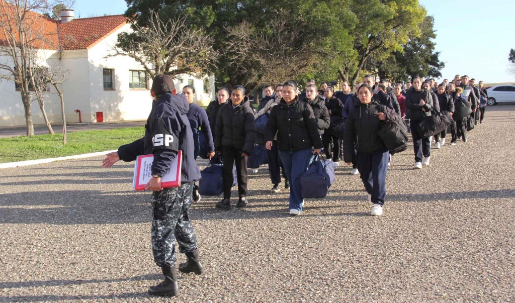 Incorporación de Marineros Tropa Voluntaria en la Base Aeronaval Comandante Espora