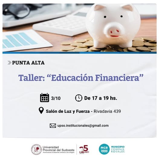 Taller de Educación Financiera en la ciudad