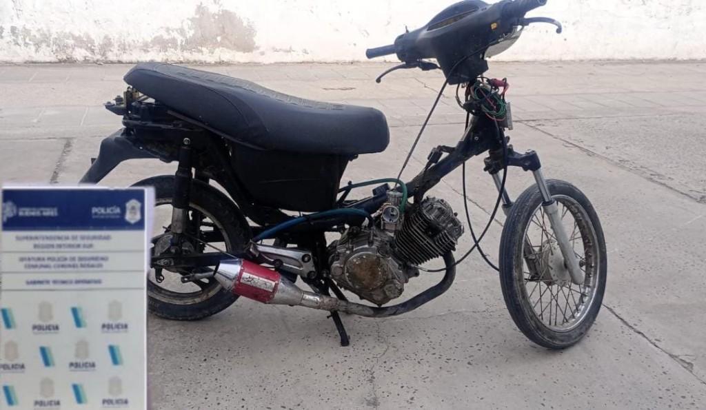 Detenidos por circular con moto Adulterada