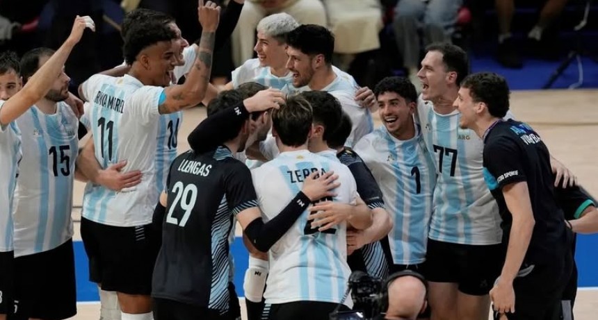 Argentina venció a Francia y pasó a los octavos de final del Mundial de Vóley