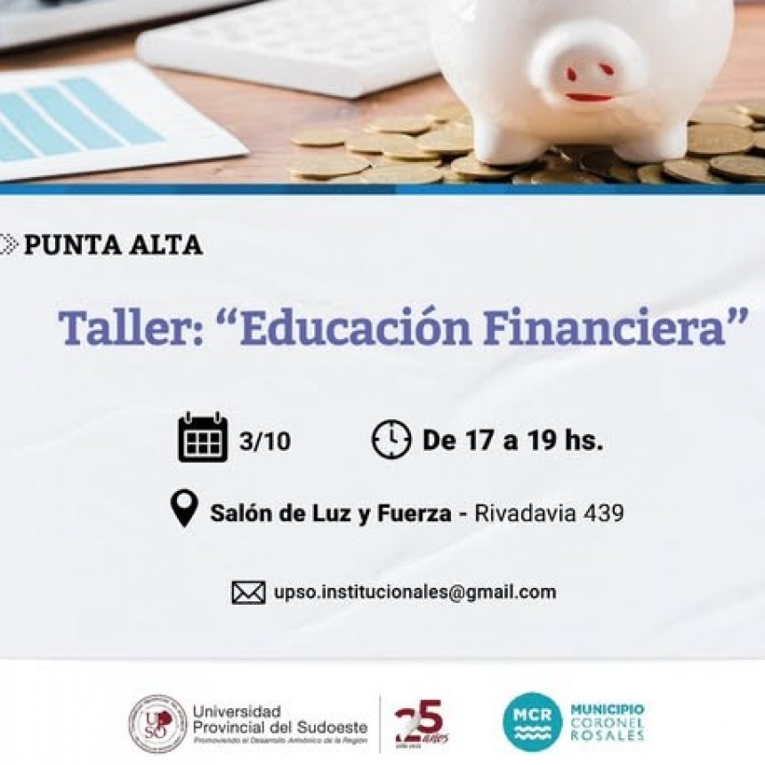 Taller de Educación Financiera en la ciudad