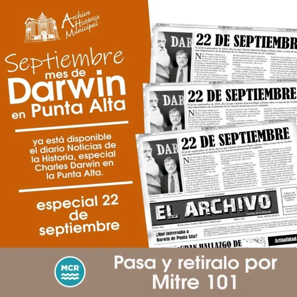 Darwin en Punta Alta: una historia que cambi&oacute; para siempre la ciencia