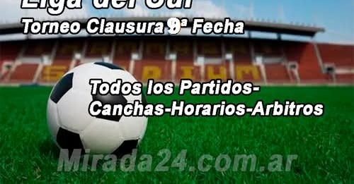 Fecha 9 del Clausura: contin&uacute;a la acci&oacute;n en Primera Divisi&oacute;n de la Liga del Sur