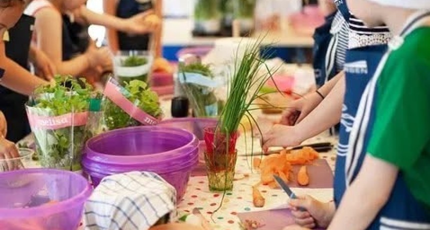 Taller de cocina para adultos en el CAPS Luiggi ATEPAM 