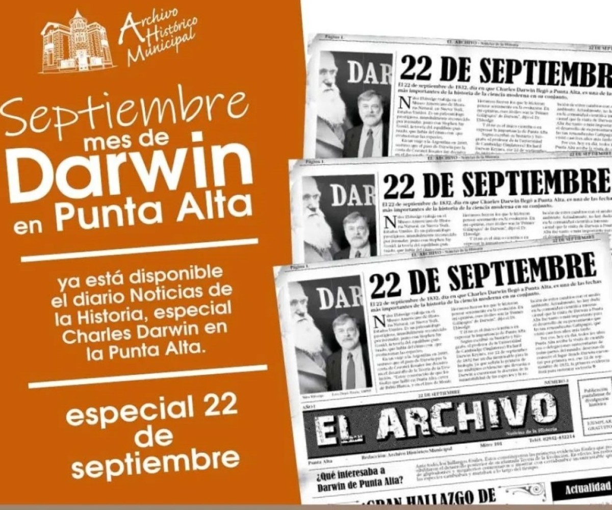 Darwin en Punta Alta: una historia que cambi&oacute; para siempre la ciencia
