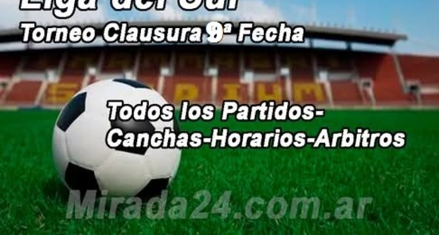 Fecha 9 del Clausura: contin&uacute;a la acci&oacute;n en Primera Divisi&oacute;n de la Liga del Sur