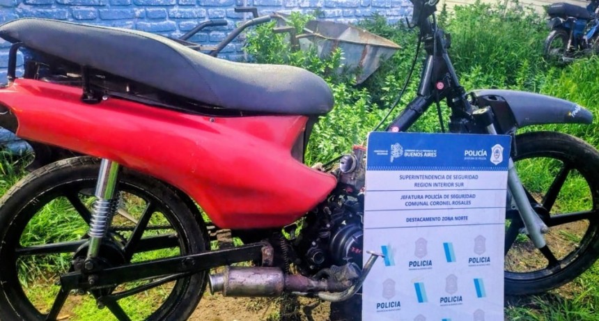 Aprehendieron a un joven por desobediencia y adulteraci&oacute;n de la numeraci&oacute;n de una motocicleta