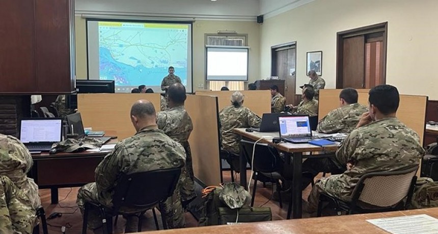 La Brigada Anfibia de Infantería de Marina realizó el ejercicio de gabinete “Fortaleza I”