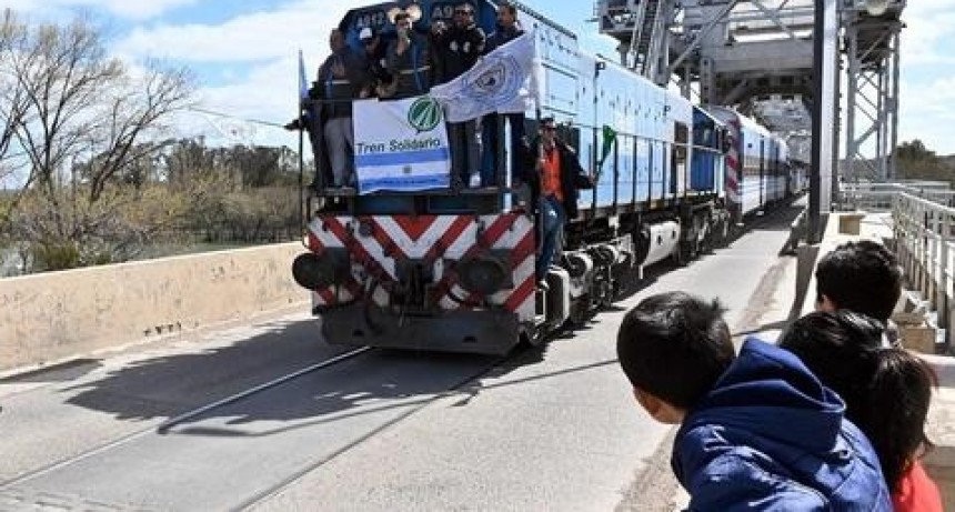 Tren Patagónico: la primera formación de cargas partió días pasados desde Viedma