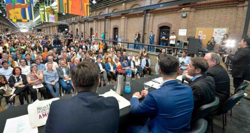 Kicillof encabezó la apertura de la 4° Jornada Provincial de Salud Mental