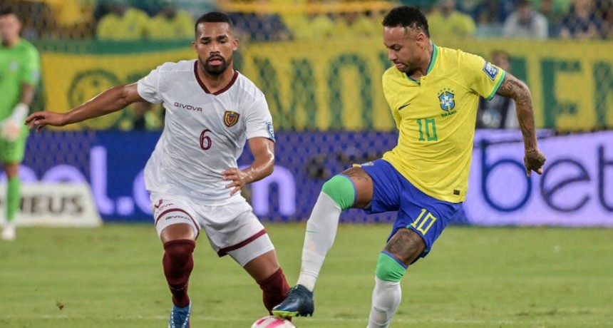 Venezuela le empató a Brasil con una chilena para la historia