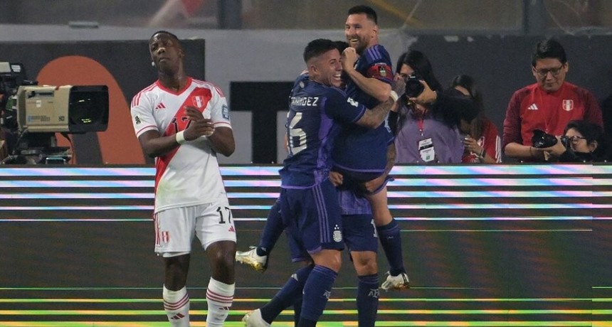 La Selección Argentina no fue una máquina pero tuvo a Messi: 2 a 0 en Perú
