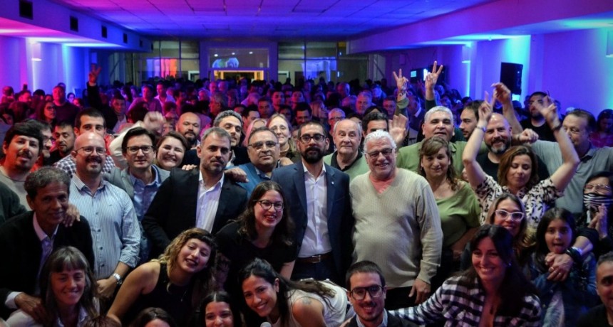 Multitudinario cierre de campaña de Union x La Patria en Punta Alta