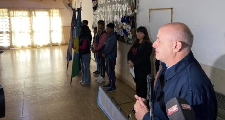 Se inauguró la obra de ampliación del edificio de la Escuela Secundaria N°6 de Nueva Bahía