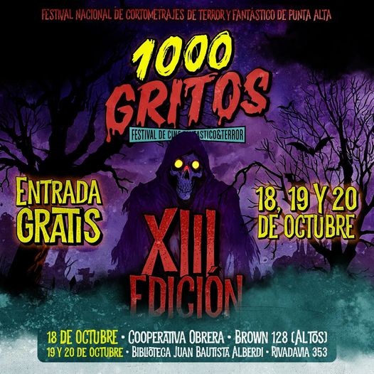 13º Edición del Festival 1000 Gritos