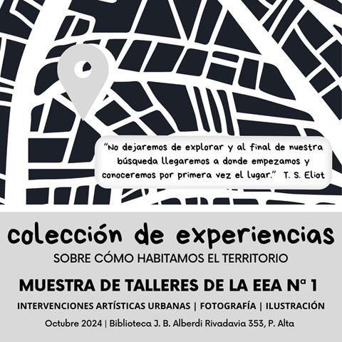 Muestra artística de la Escuela de Educación Artística Nº 1