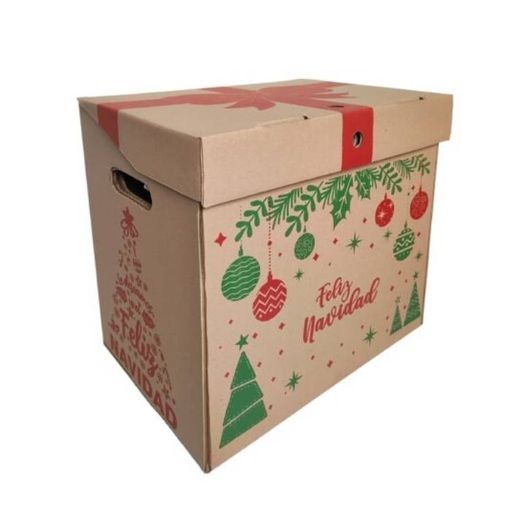 Ate anuncio la entrega de la caja Navideña para Diciembre