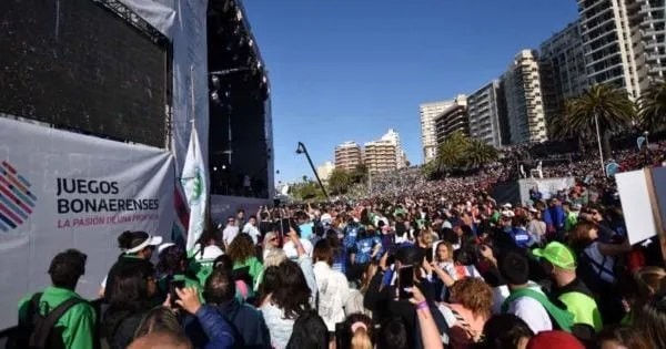 Kicillof encabezó la apertura de la etapa final de los Juegos Bonaerenses 2024