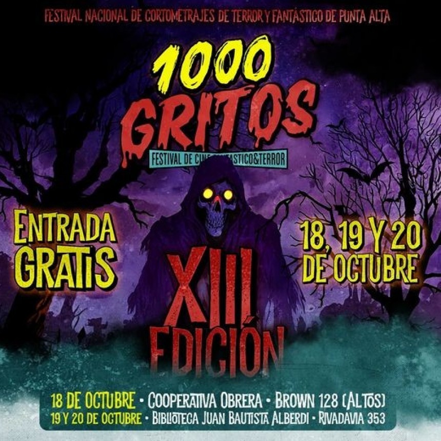 13º Edición del Festival 1000 Gritos