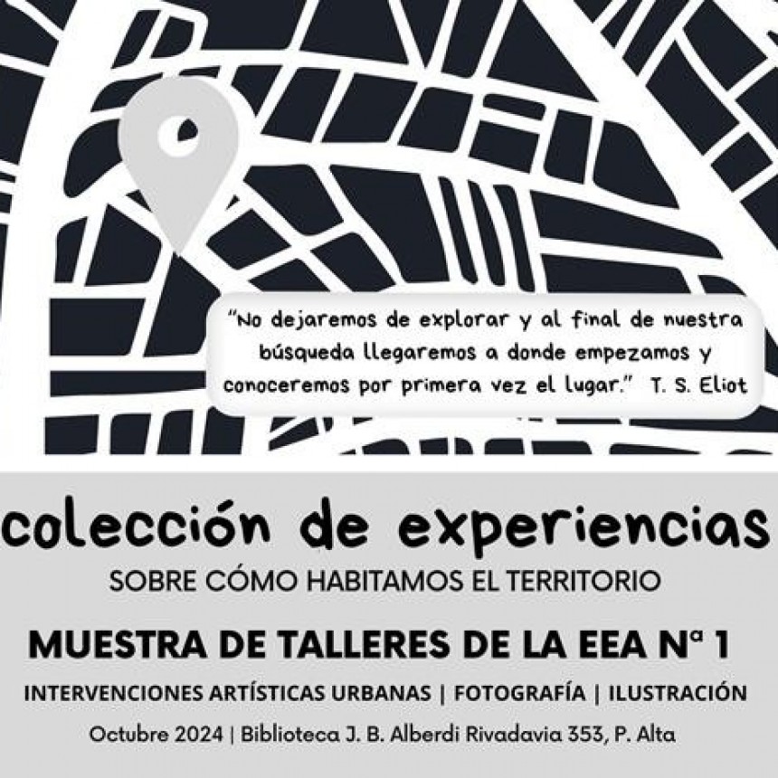 Muestra artística de la Escuela de Educación Artística Nº 1