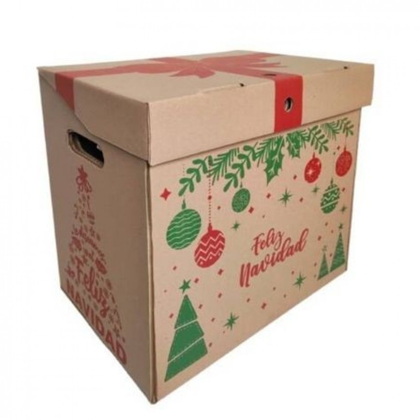 Ate anuncio la entrega de la caja Navideña para Diciembre