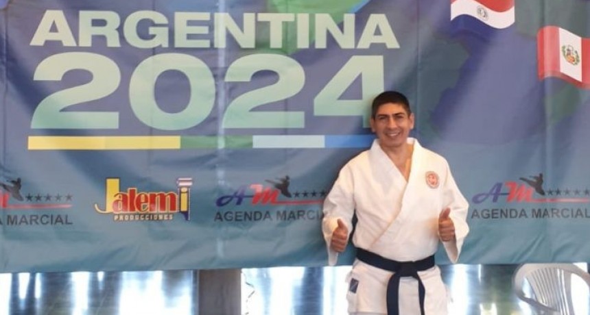 Destacada actuación de Pablo Vallejos en el Mundial de Artes Marciales