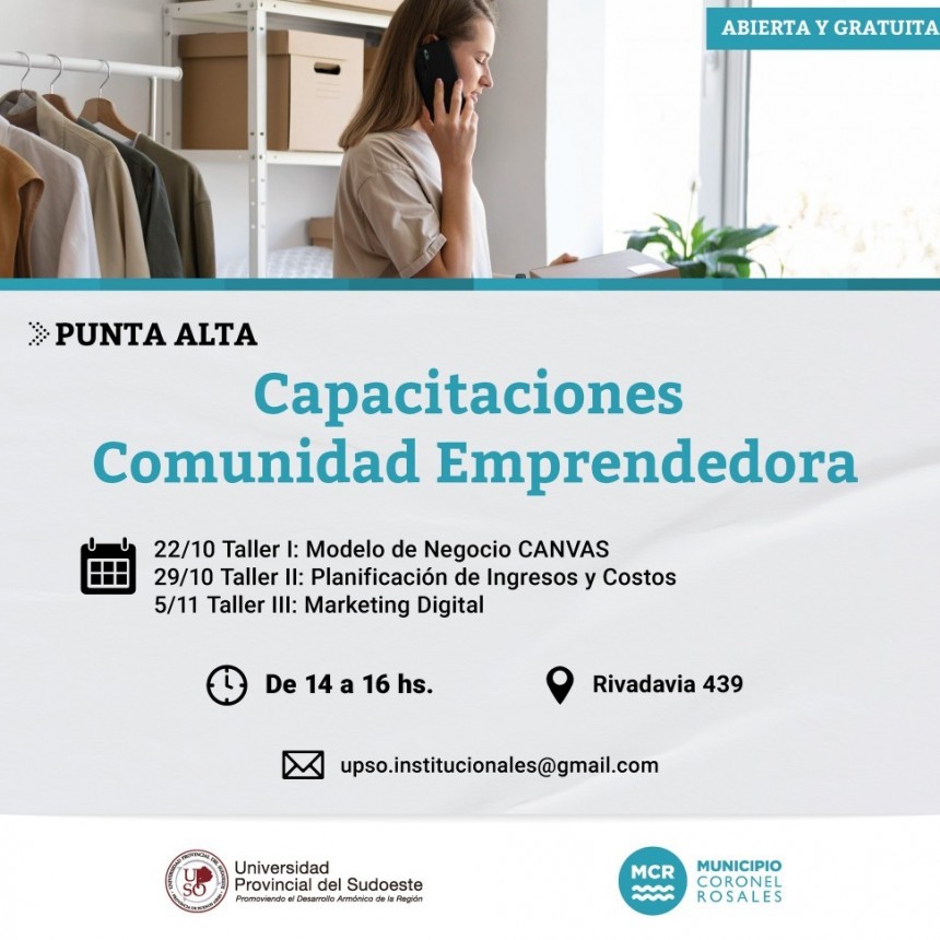 2ª jornada de Capacitaciones para emprendedores