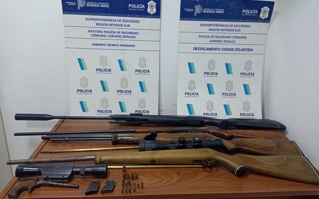 APREHENSION Y SECUESTRO DE ARMAS     