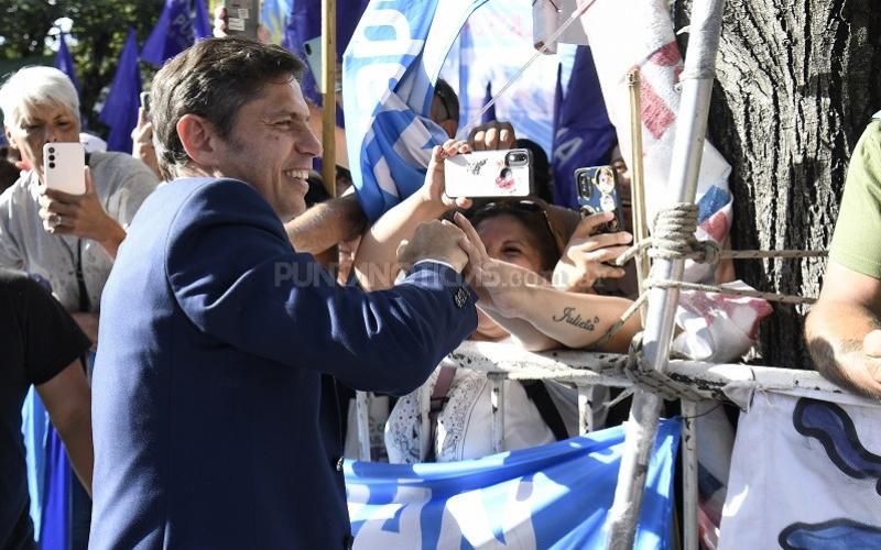 Kicillof recorrió los avances de obras en la ciudad