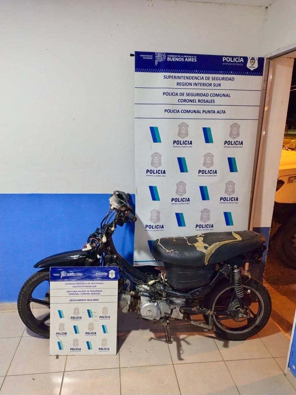 Aprehendido por conducir una moto robada en el acceso a Villa del Mar