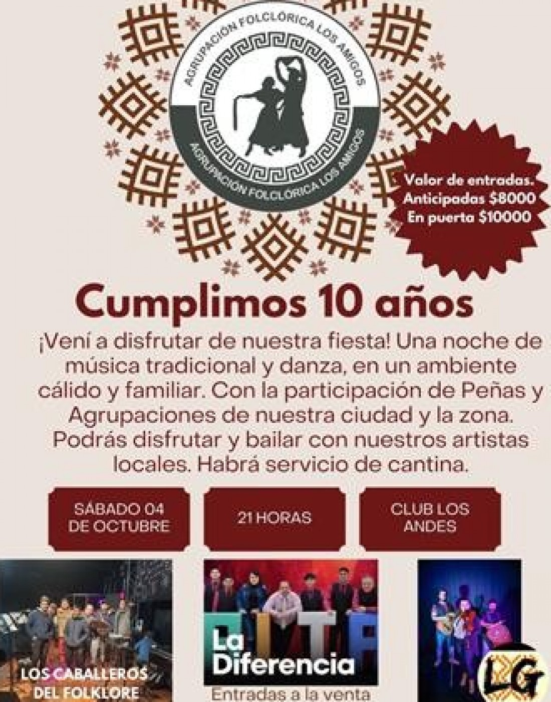 10 Años de La Agrupación Folclórica “Los Amigos”