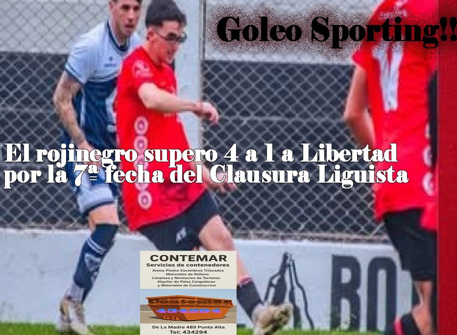 Sporting se trajo un triunfazo desde Villa Rosas
