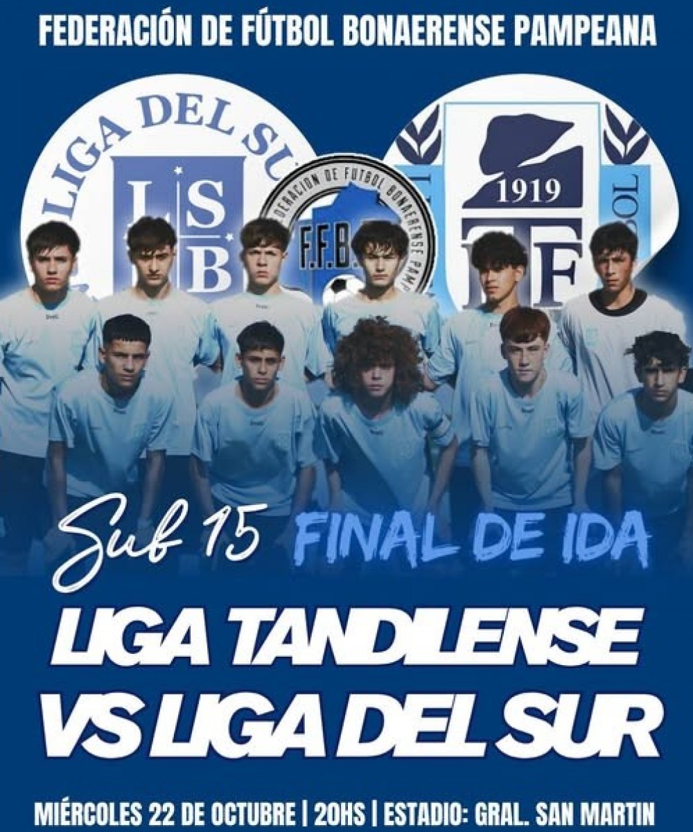 La Sub 15 de la Liga del Sur inicia la final ante Tandil por el título de la FFBP