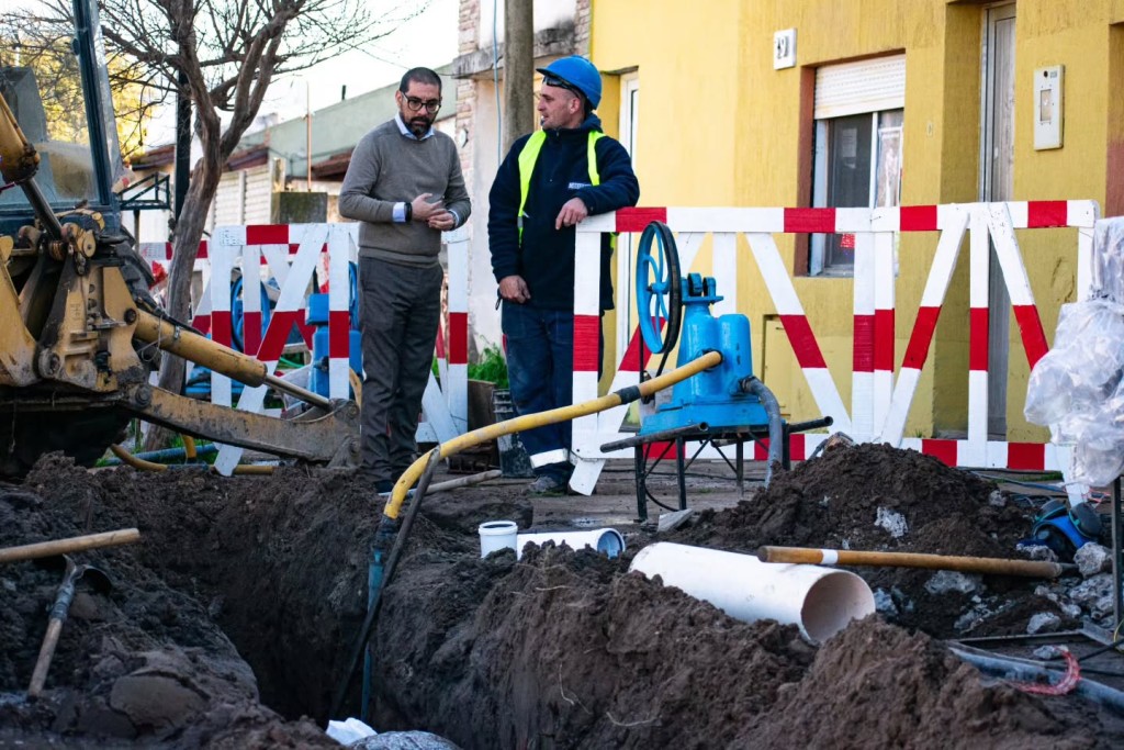 Comenz&oacute; la obra de cloacas en Belgrano al 1100: renovaci&oacute;n de una infraestructura con m&aacute;s de cuatro d&eacute;cadas