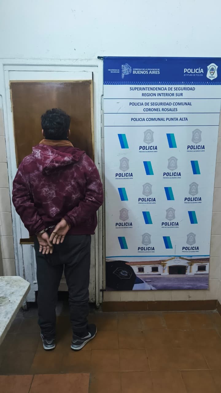 ALLANARON UNA VIVIENDA EN PUNTA ALTA Y DETUVIERON A UN JOVEN DE 25 A&Ntilde;OS POR ROBO AGRAVADO