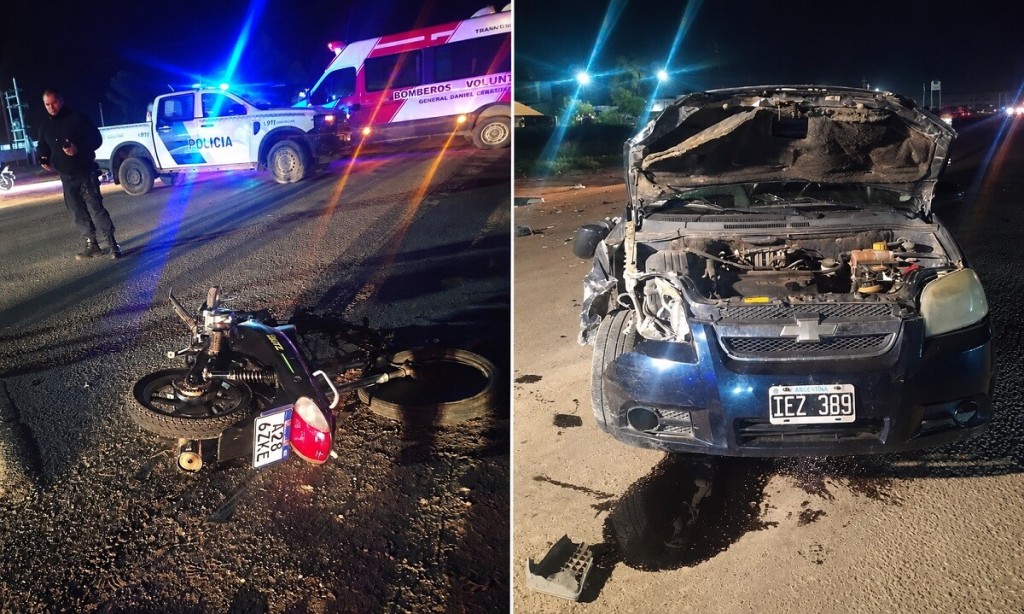 Tragedia en la Ruta 3: muri&oacute; un motociclista tras chocar con un autom&oacute;vil cerca de El Cholo