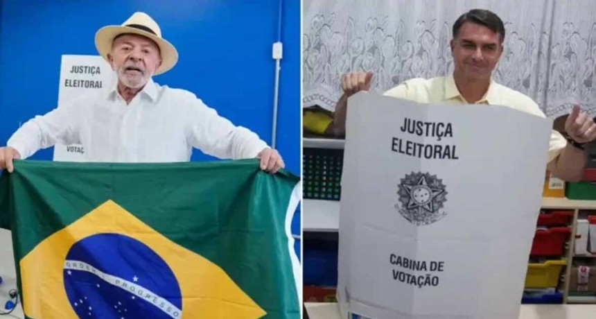 Lula y Fl&aacute;vio Bolsonaro se disputan la presidencia en una de las elecciones m&aacute;s re&ntilde;idas