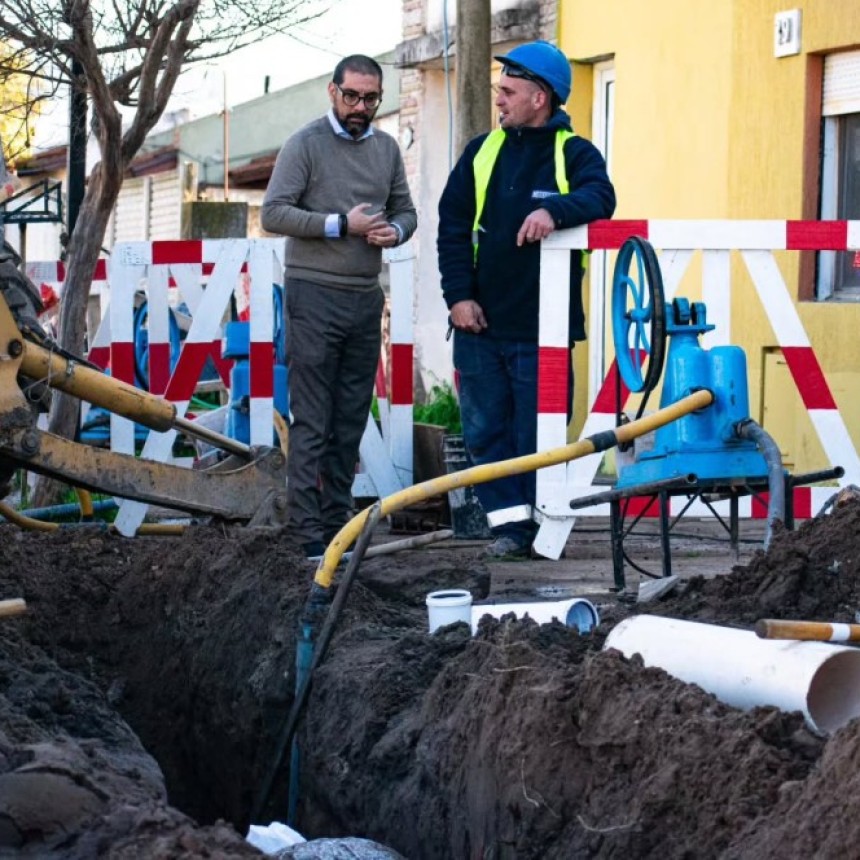 Comenz&oacute; la obra de cloacas en Belgrano al 1100: renovaci&oacute;n de una infraestructura con m&aacute;s de cuatro d&eacute;cadas