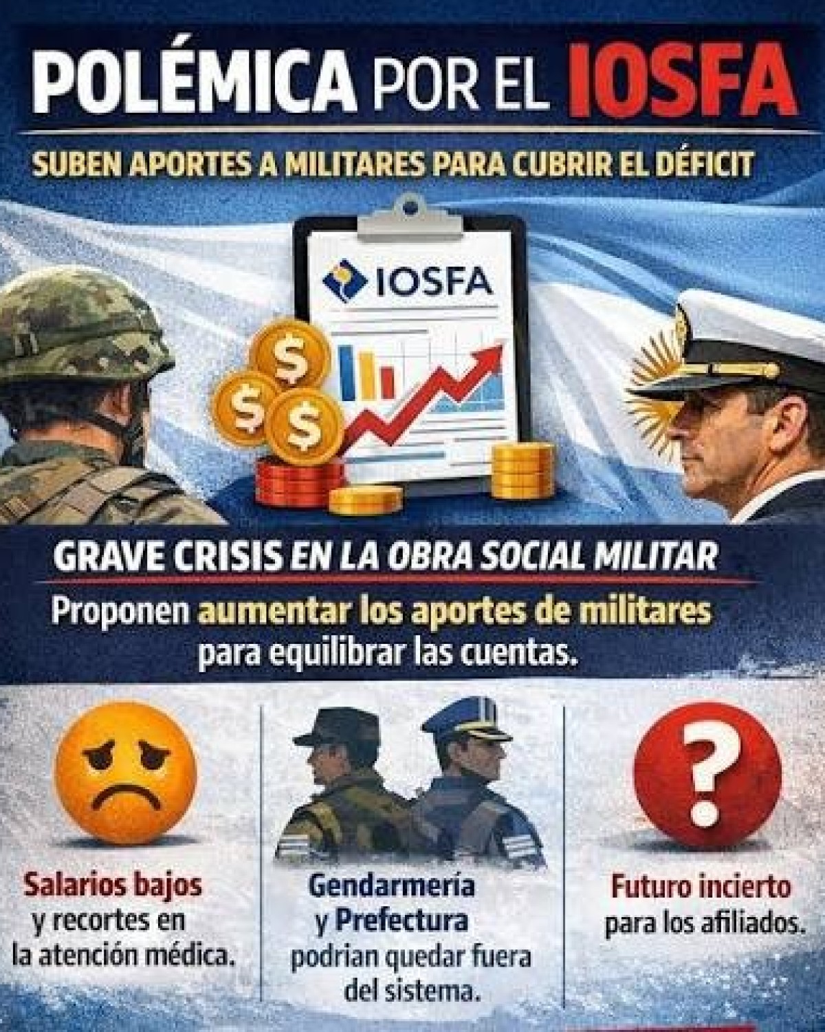 IOSFA anuncia el pago de la deuda hist&oacute;rica, pero persisten las preguntas: &iquest;qui&eacute;n paga la cuenta?