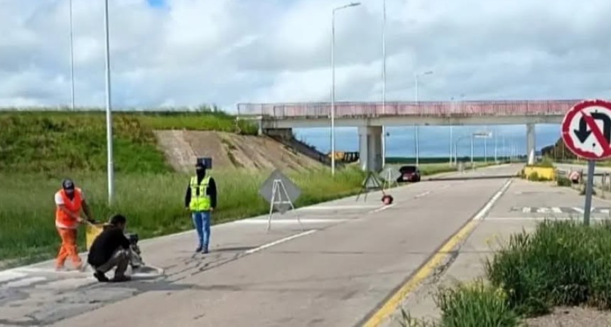 Ruta Nacional 3: solicitan circular con precauci&oacute;n por trabajos de reparaci&oacute;n