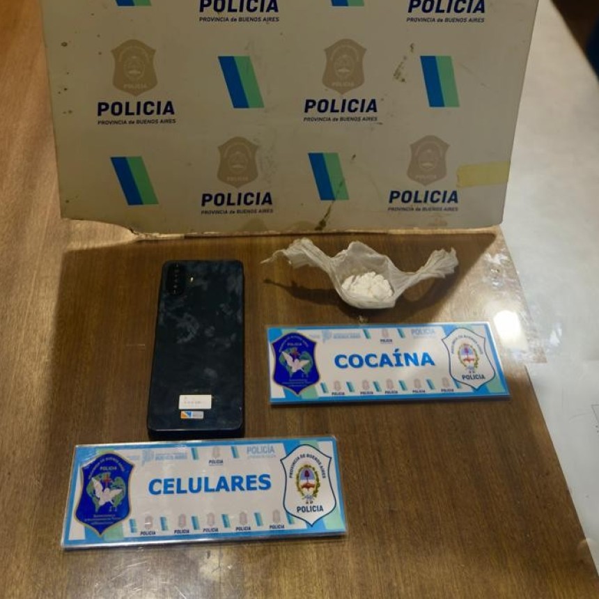 Punta Alta: secuestraron coca&iacute;na en un procedimiento policial